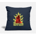 King Gizzard Rats Navy Pillow